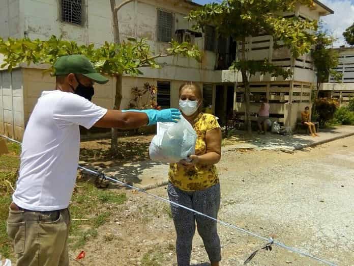 Donaciones de campesinos favorecen a familias en aislamiento por la COVID-19