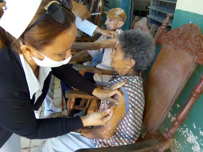 Abdala llegó en segunda dosis al Hogar de Ancianos