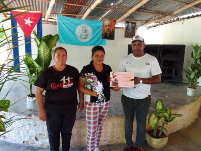 Federación de Mujeres Cubanas en Jobabo celebra 65 aniversario con acto en comunidad de Bracito
