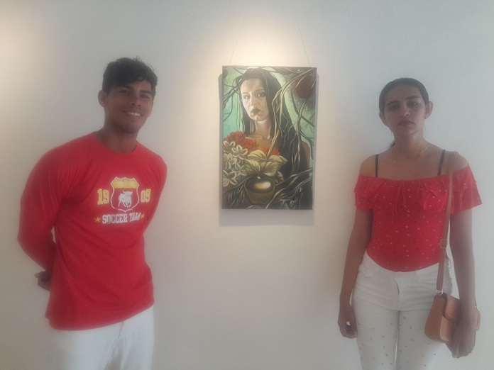 Inspirado en la creación de una madre, logró realizar Camilo Hidalgo Ramos su primera exposición personal