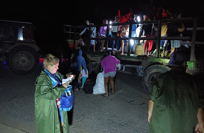 Evacuarse es tener percepción de riesgo