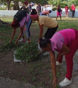 Embellecen Plaza Cultural La Punta con jornada de saneamiento previa al acto por el 26 de Julio 1 IMG 20260710 105717