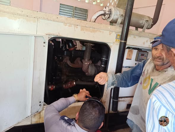 ¿Por qué sigue sin llegar el agua a la mayor parte de Jobabo? 1 grupo electrogeno birama